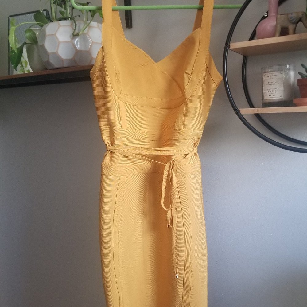 Spaghetti Strap Bandage Dress